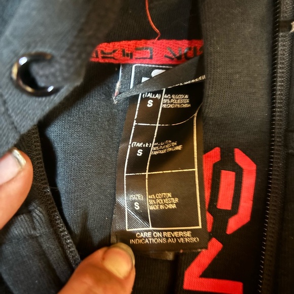 Star Wars first order Galaxy’s Edge zip hoodie S - Picture 2 of 3